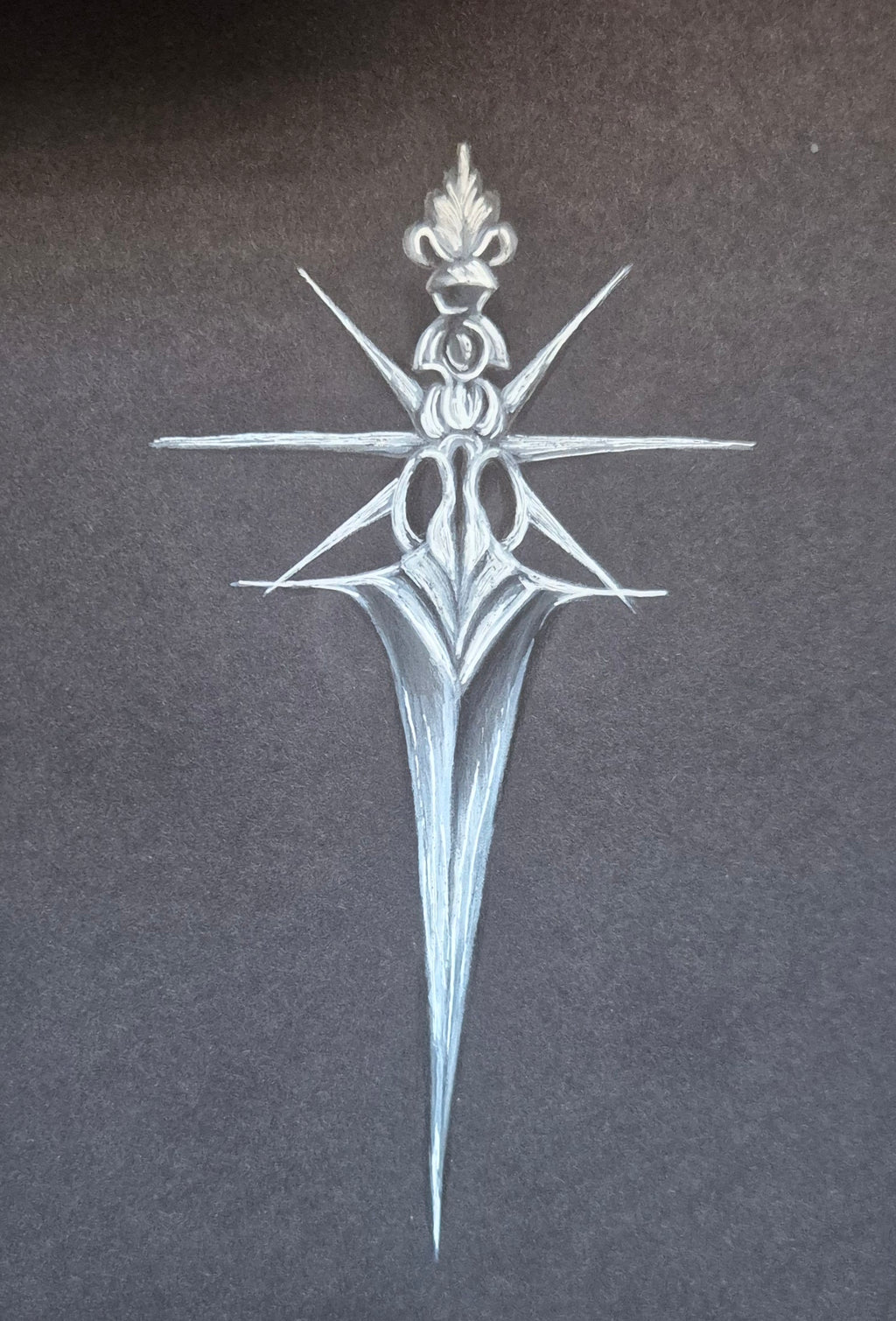 Celestial Dagger Art Print