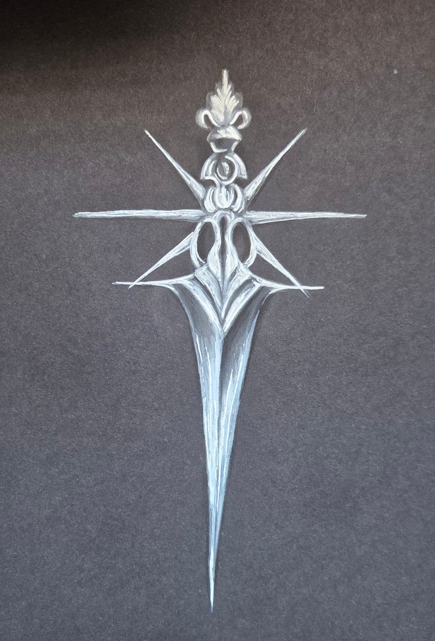 Celestial Dagger Art Print
